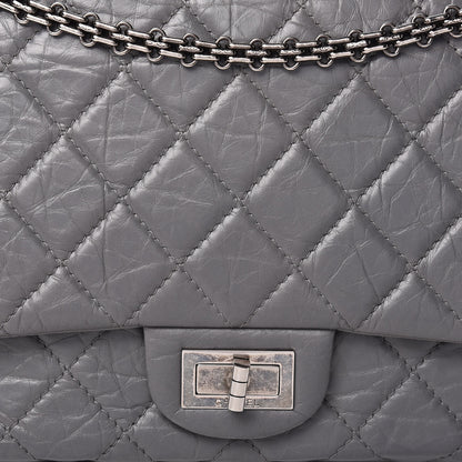 Chanel Aged Calfskin Quilted 2.55 Reissue 227 Flap Grey 10 of 23