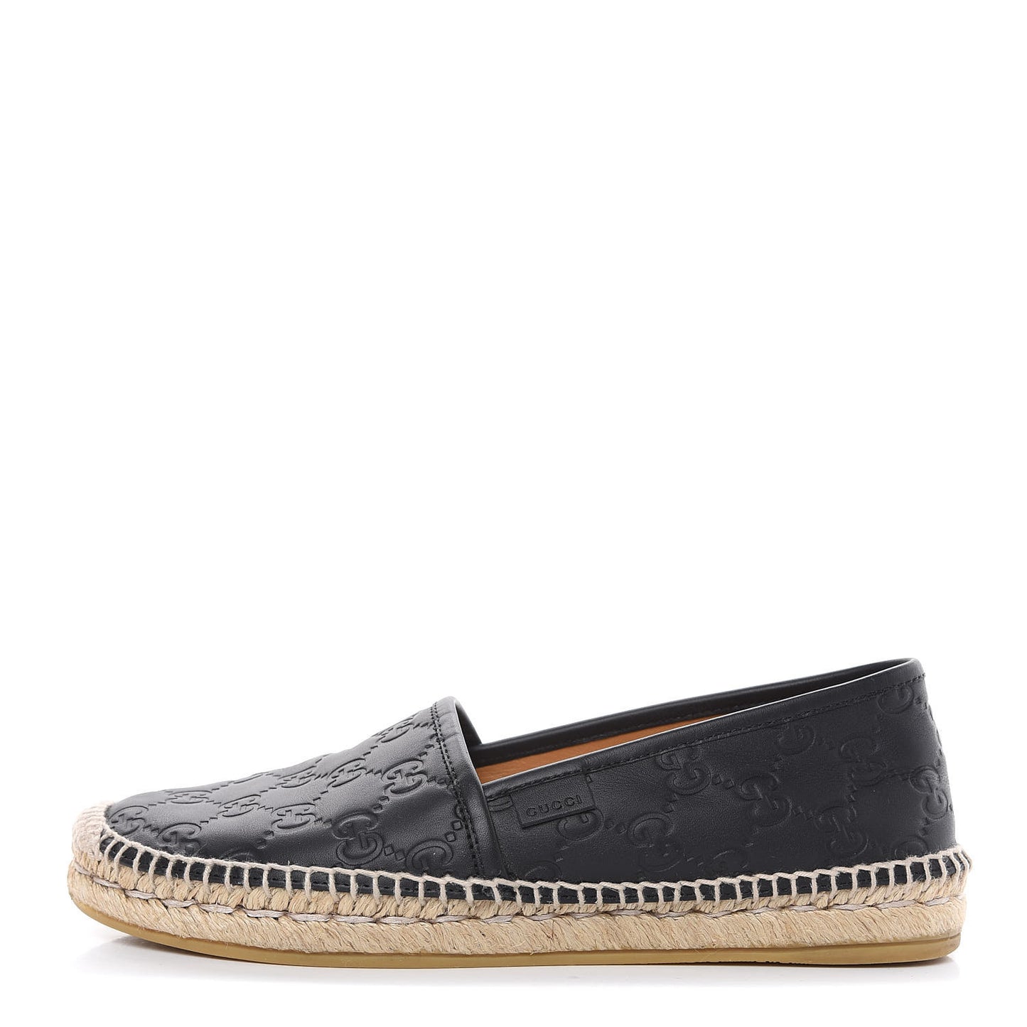 Guccissima Signature Espadrilles 37 Black