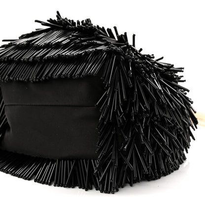 Jimmy Choo Satin Beaded Mini Bon Bon Bag Black 9 of 10