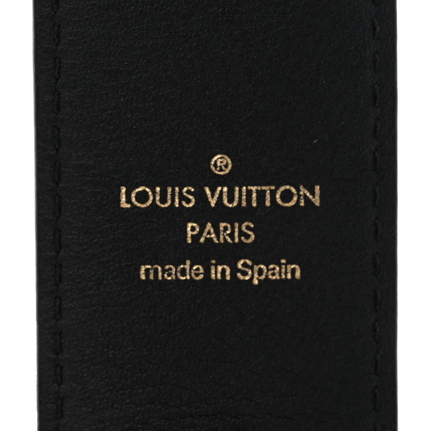 Monogram Bandouliere Shoulder Strap Black