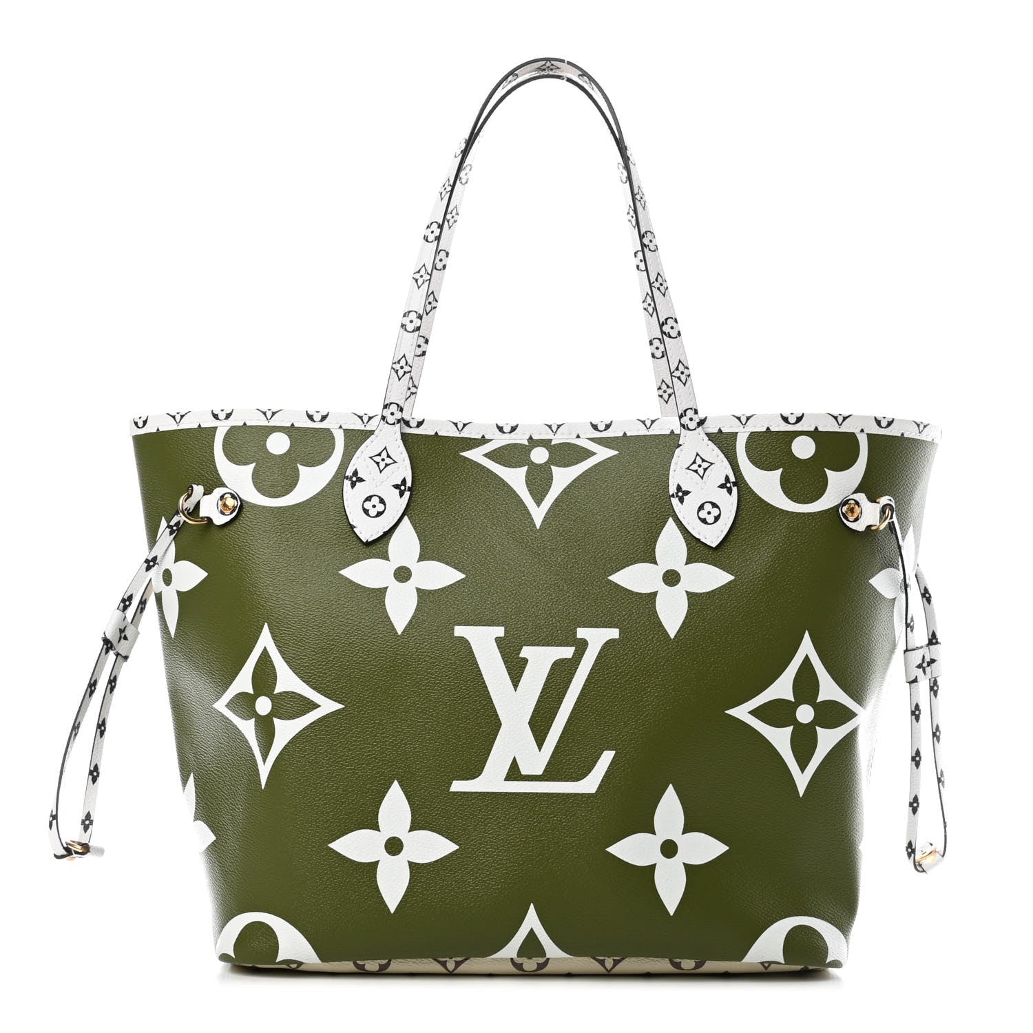Louis Vuitton Monogram Giant Neverfull MM Kaki 1 of 4