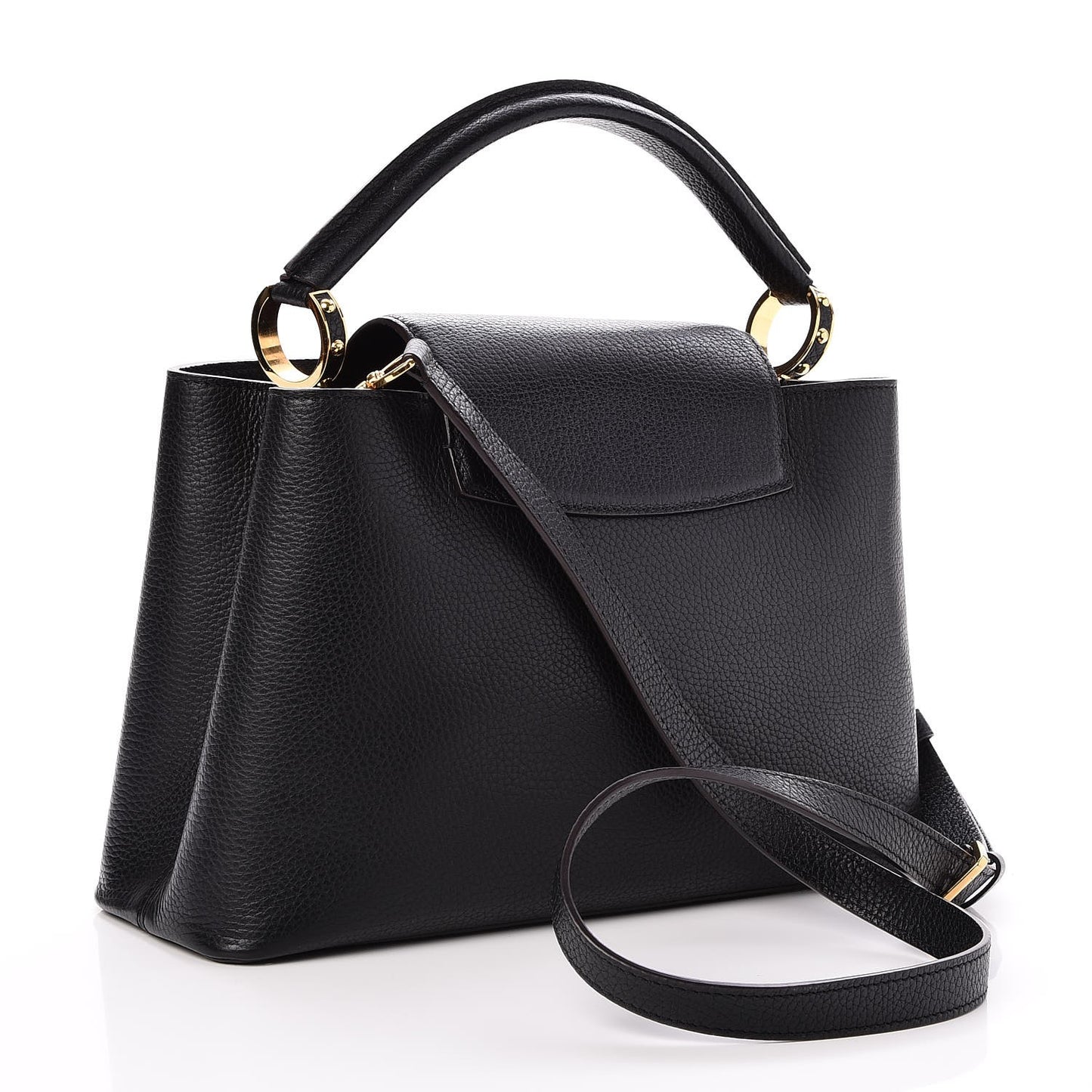 Taurillon Capucines PM Black