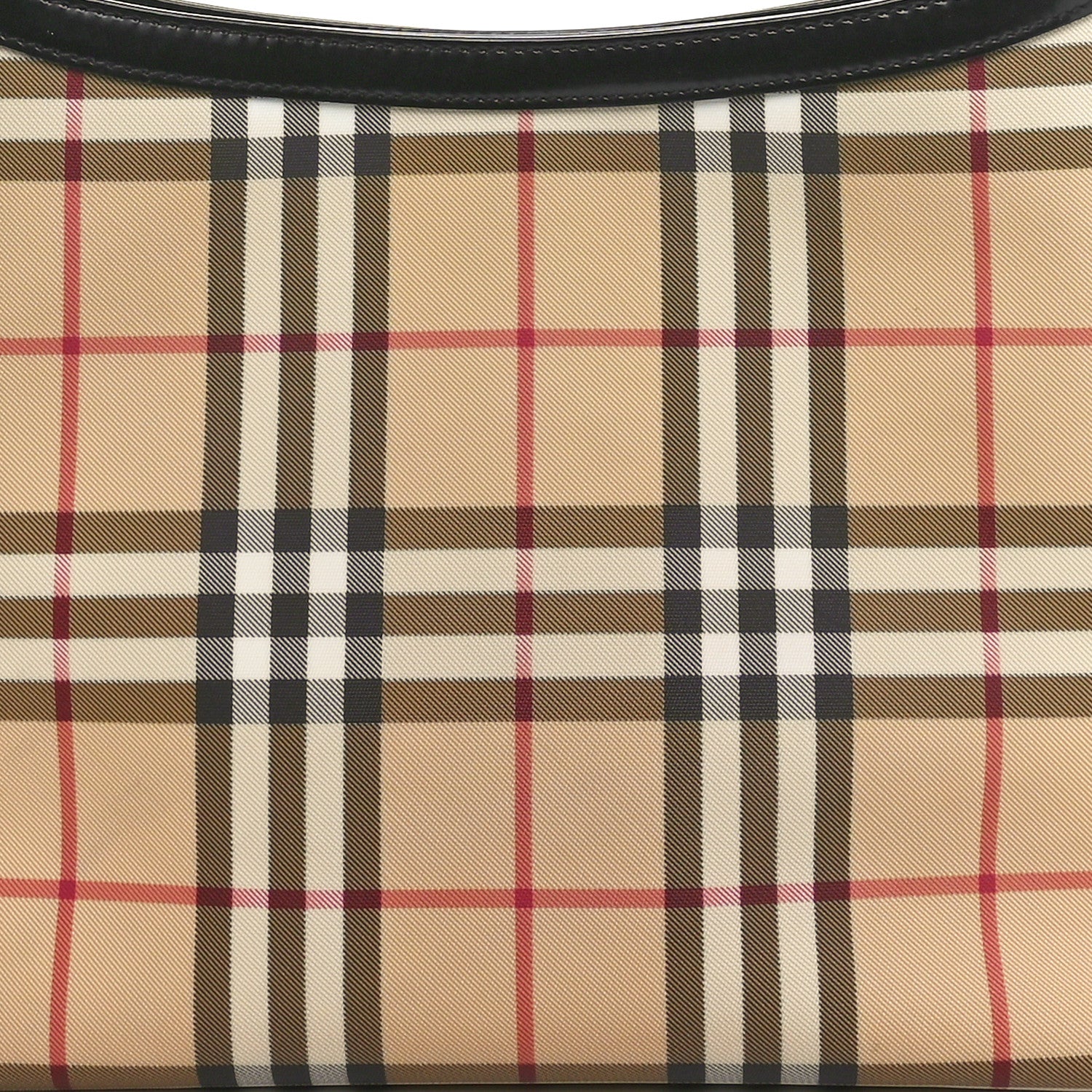 Burberry Vintage Check Shoulder Bag Black 8 of 11