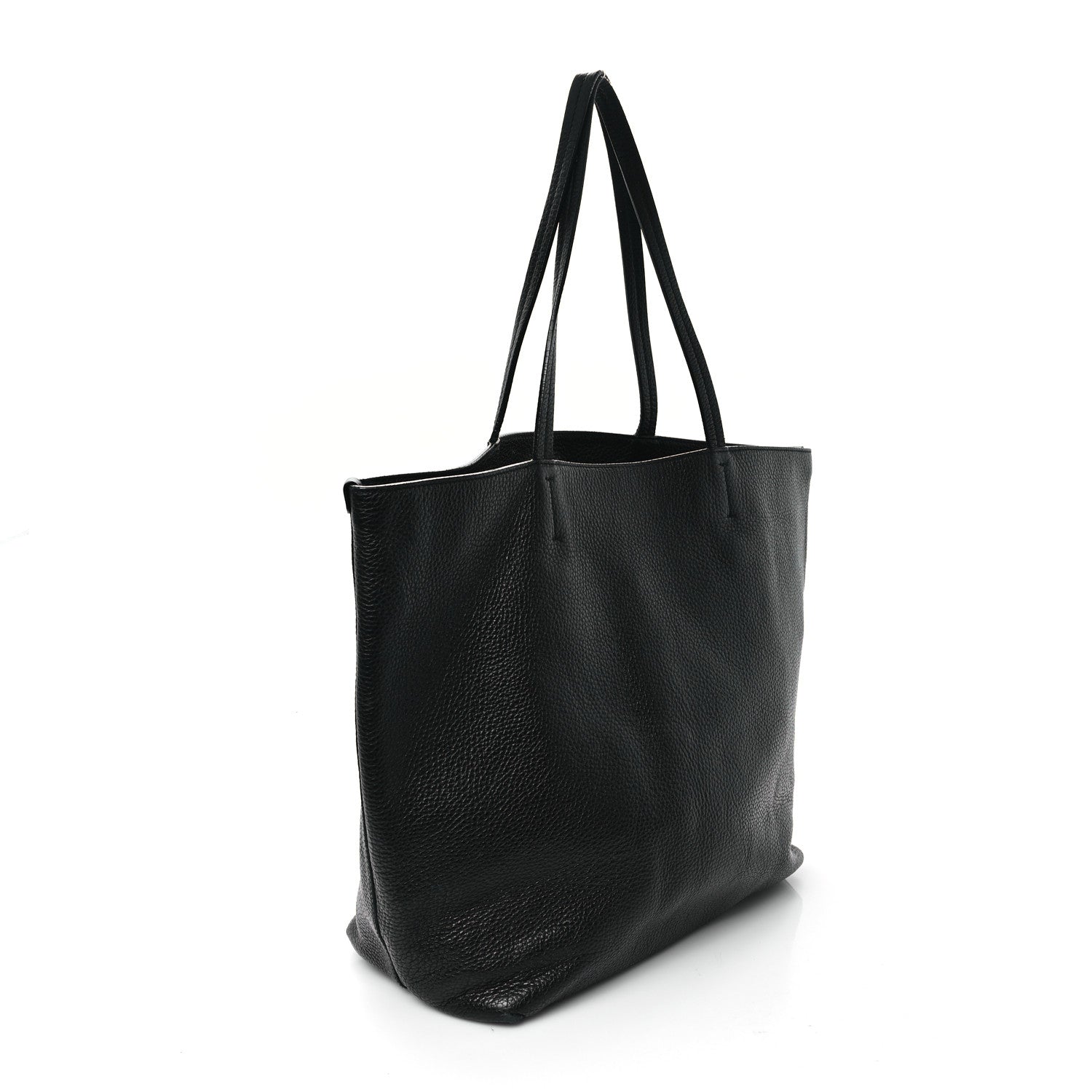Salvatore Ferragamo Calfskin Tote Black 2 of 11
