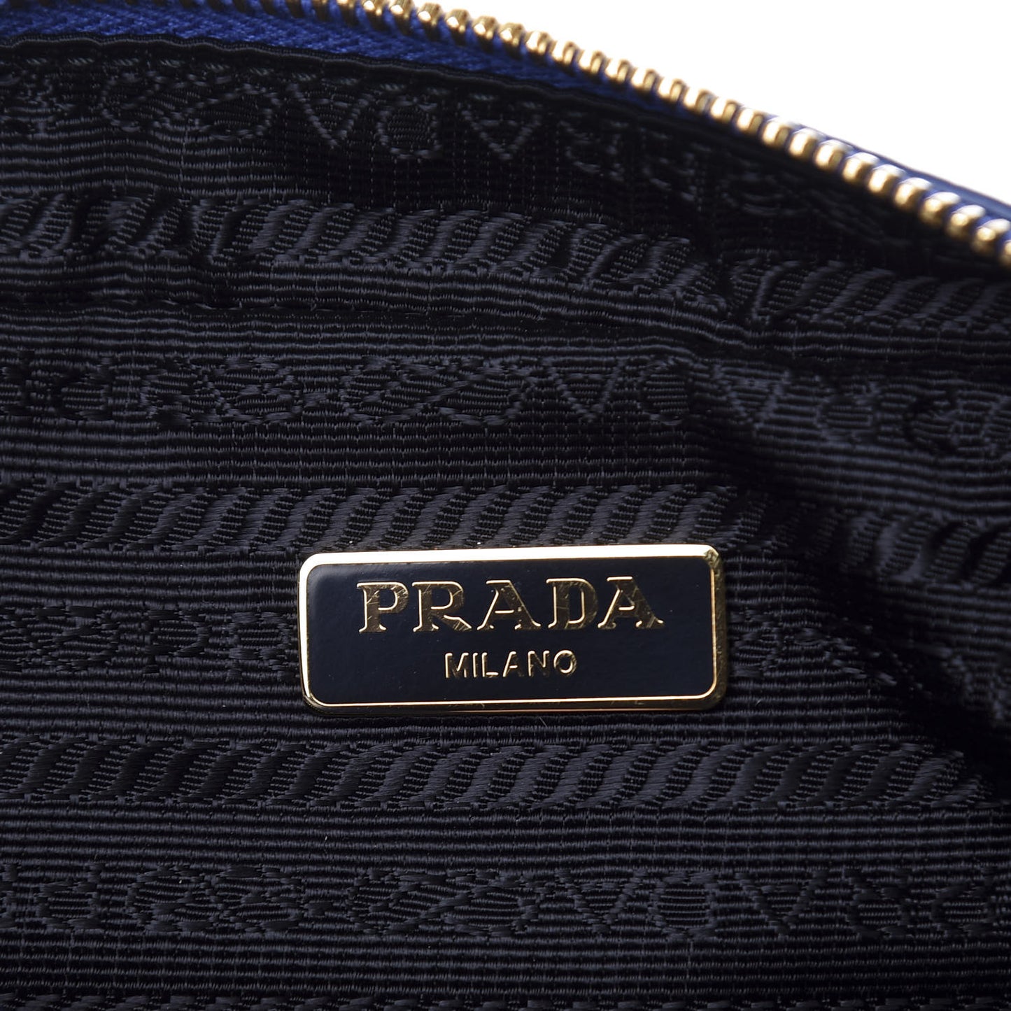 Vitello Daino Cosmetic Pouch Royal