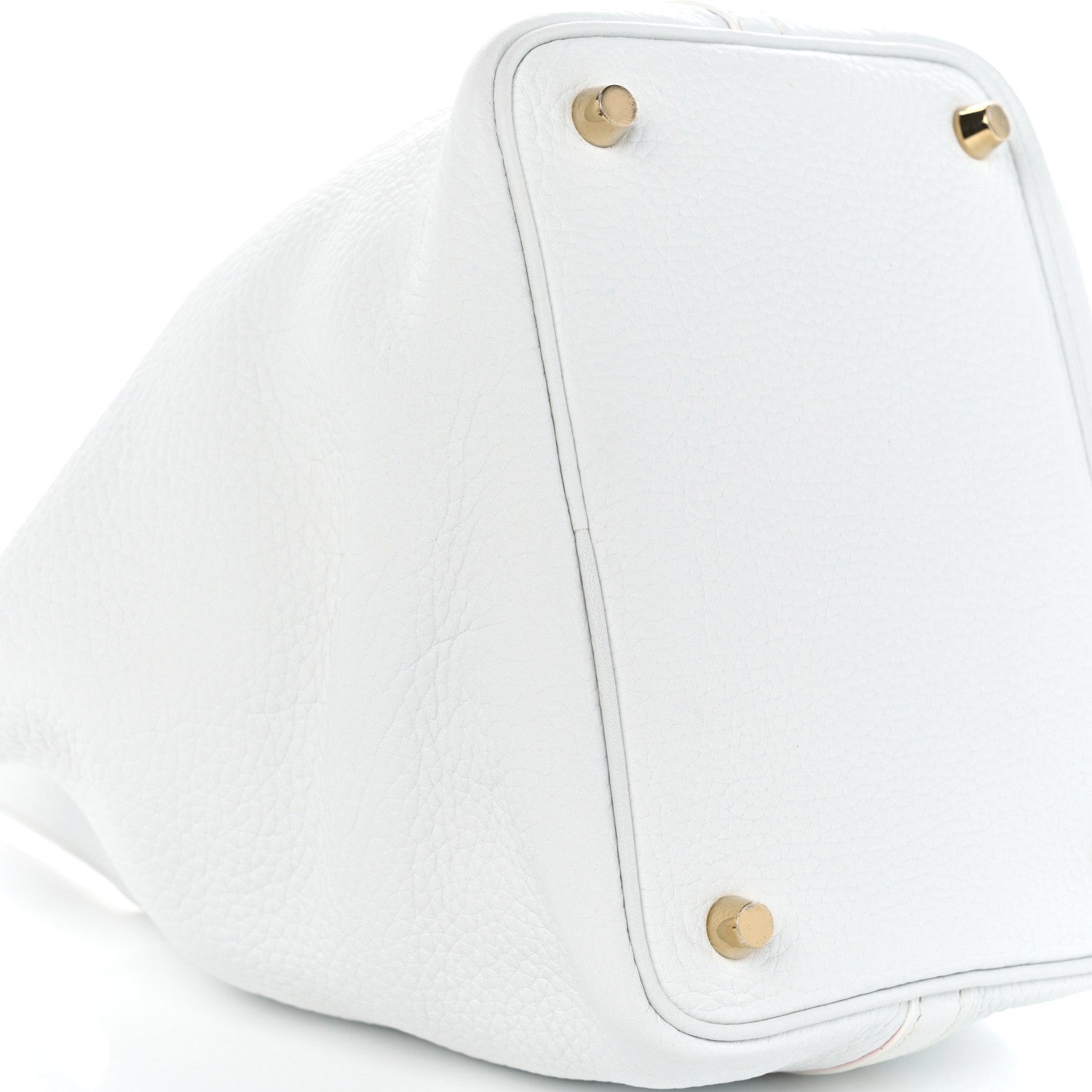 Hermes Taurillon Clemence Picotin Lock 18 PM White 10 of 13