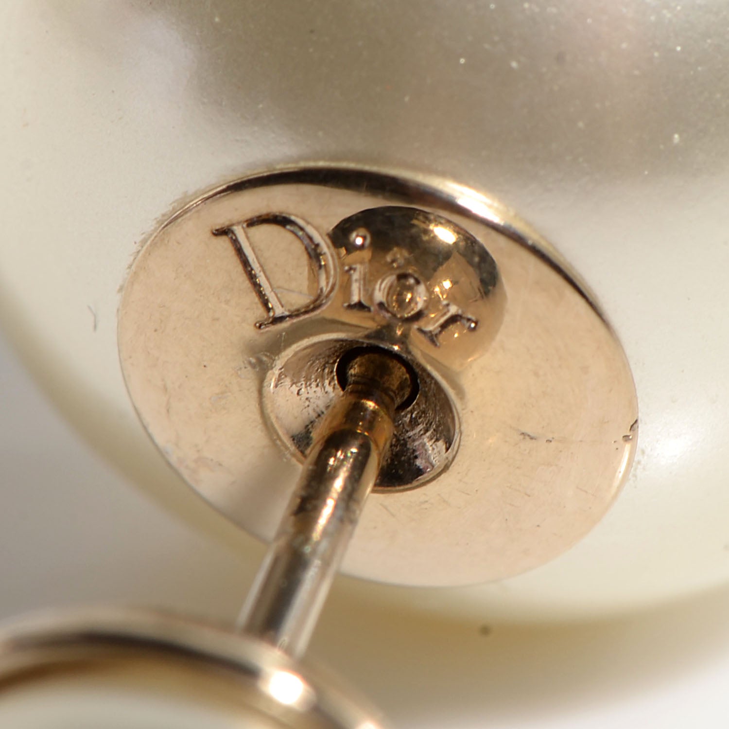 Christian Dior Mise En Dior Tribal Earrings Cream 5 of 6