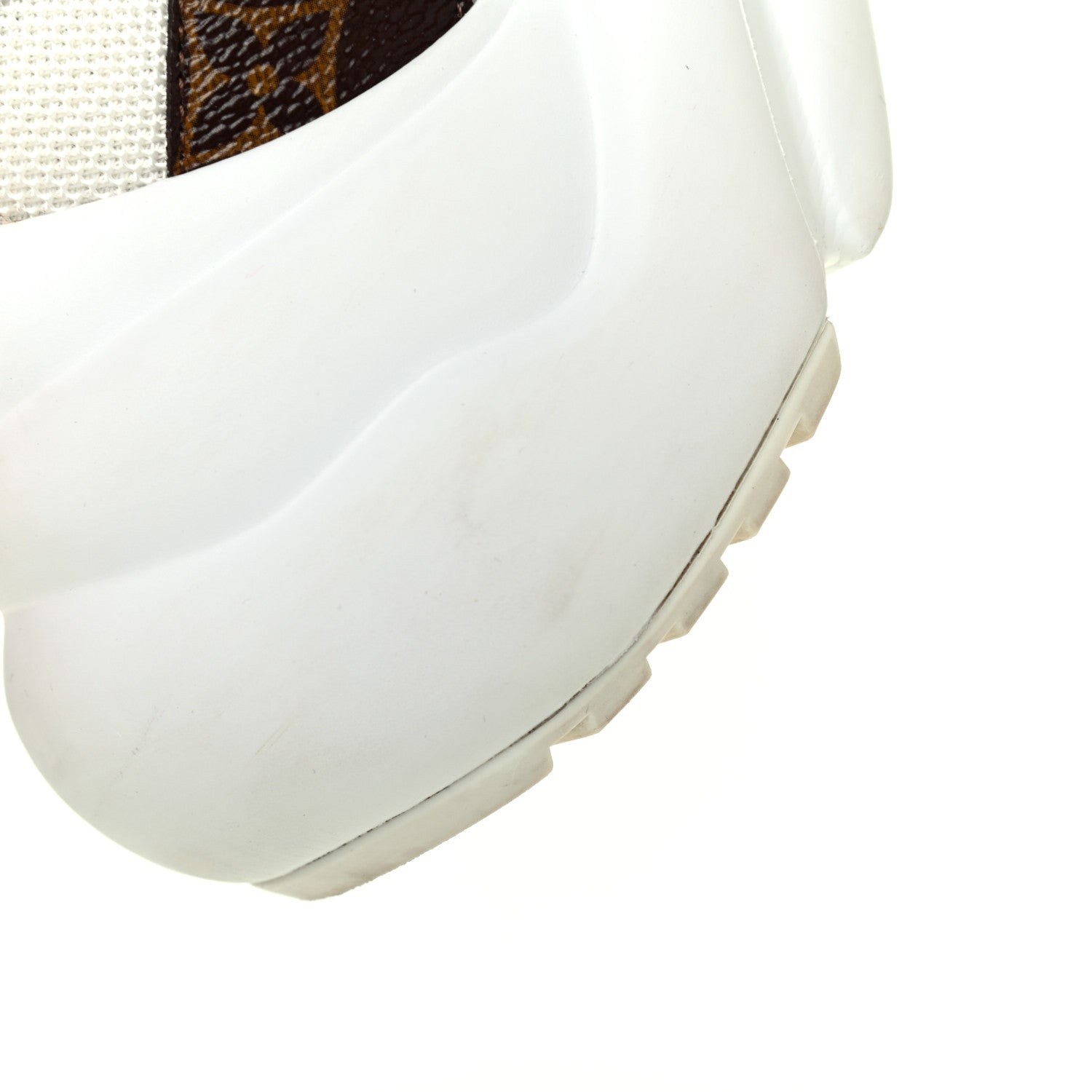 Louis Vuitton Patent Monogram LV Archlight Sneakers 37.5 White 16 of 22