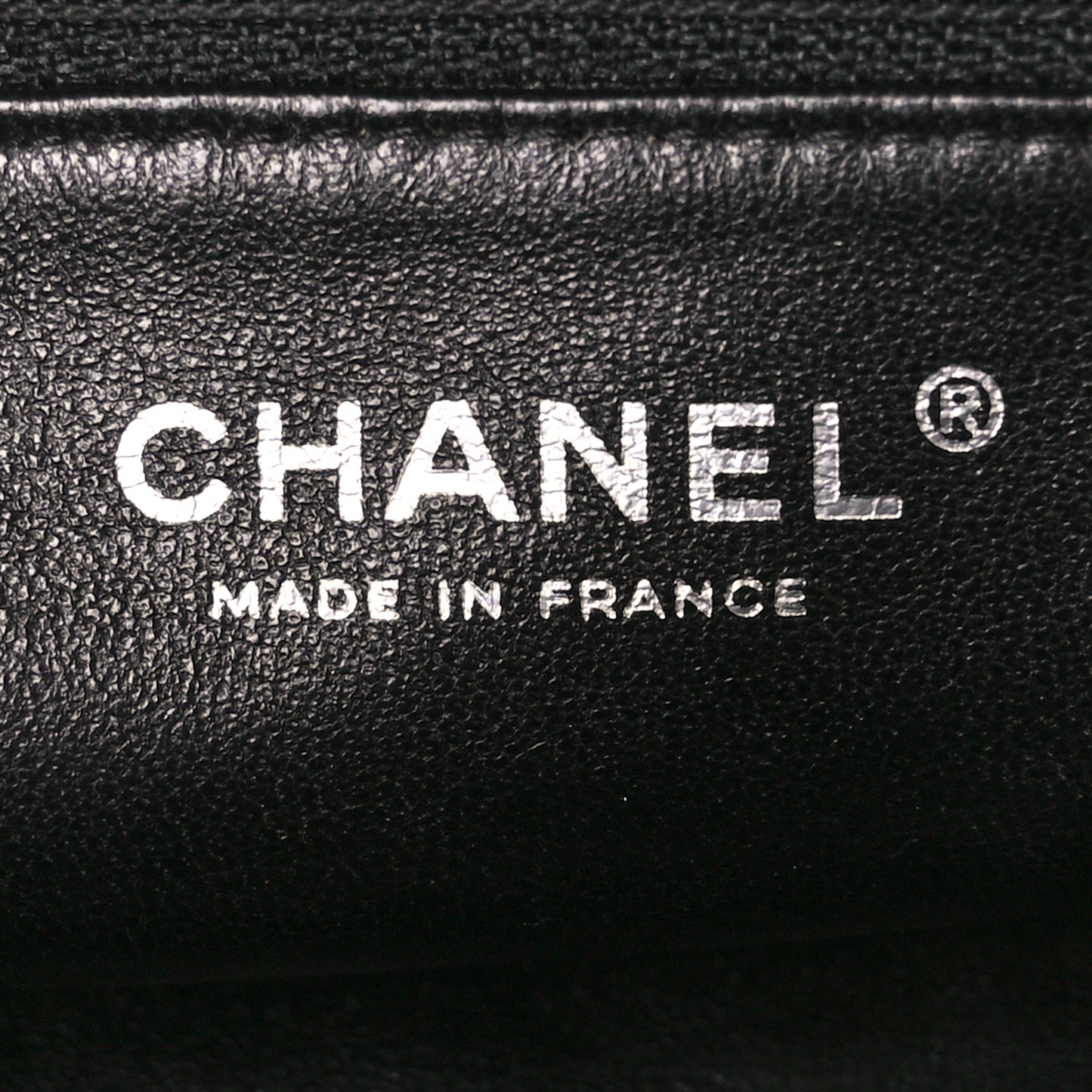 Distressed Patent Quilted Timeless Clutch Black