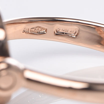 Bulgari 18K Rose Gold Diamond Mother of Pearl BVLGARI BVLGARI Ring 53 6.25 5 of 6