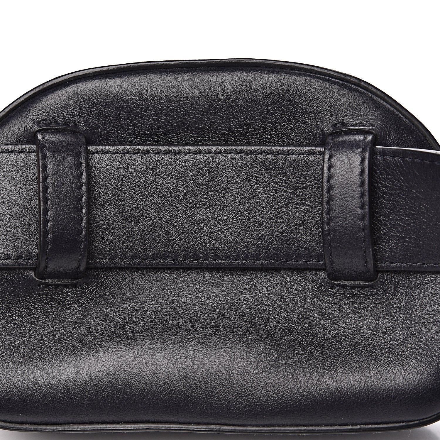 Chloe Smooth Calfskin Little Horses Embroidered Signature Belt Bag Black 8 of 11