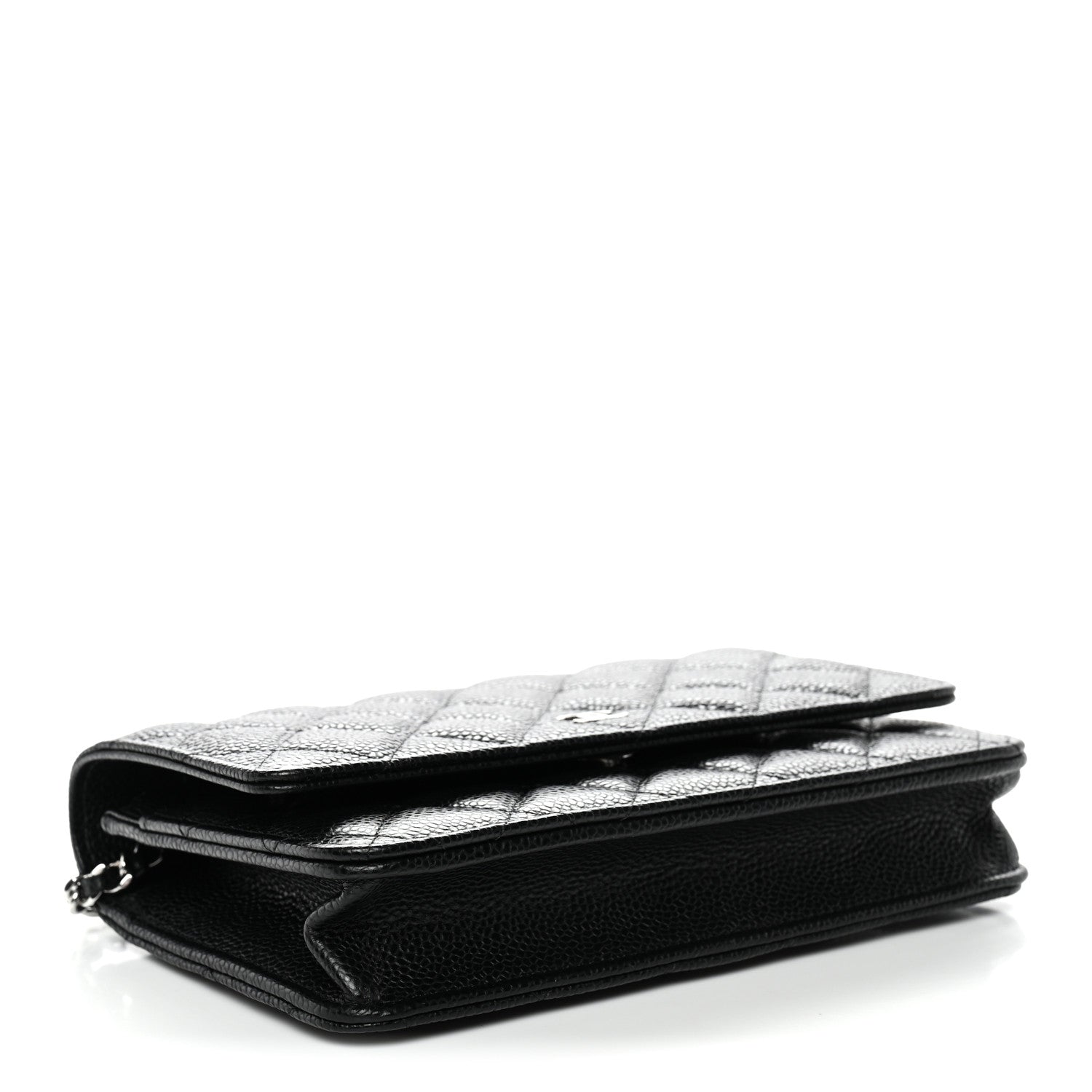 Chanel Caviar Quilted Wallet on Chain WOC Black 4 of 12
