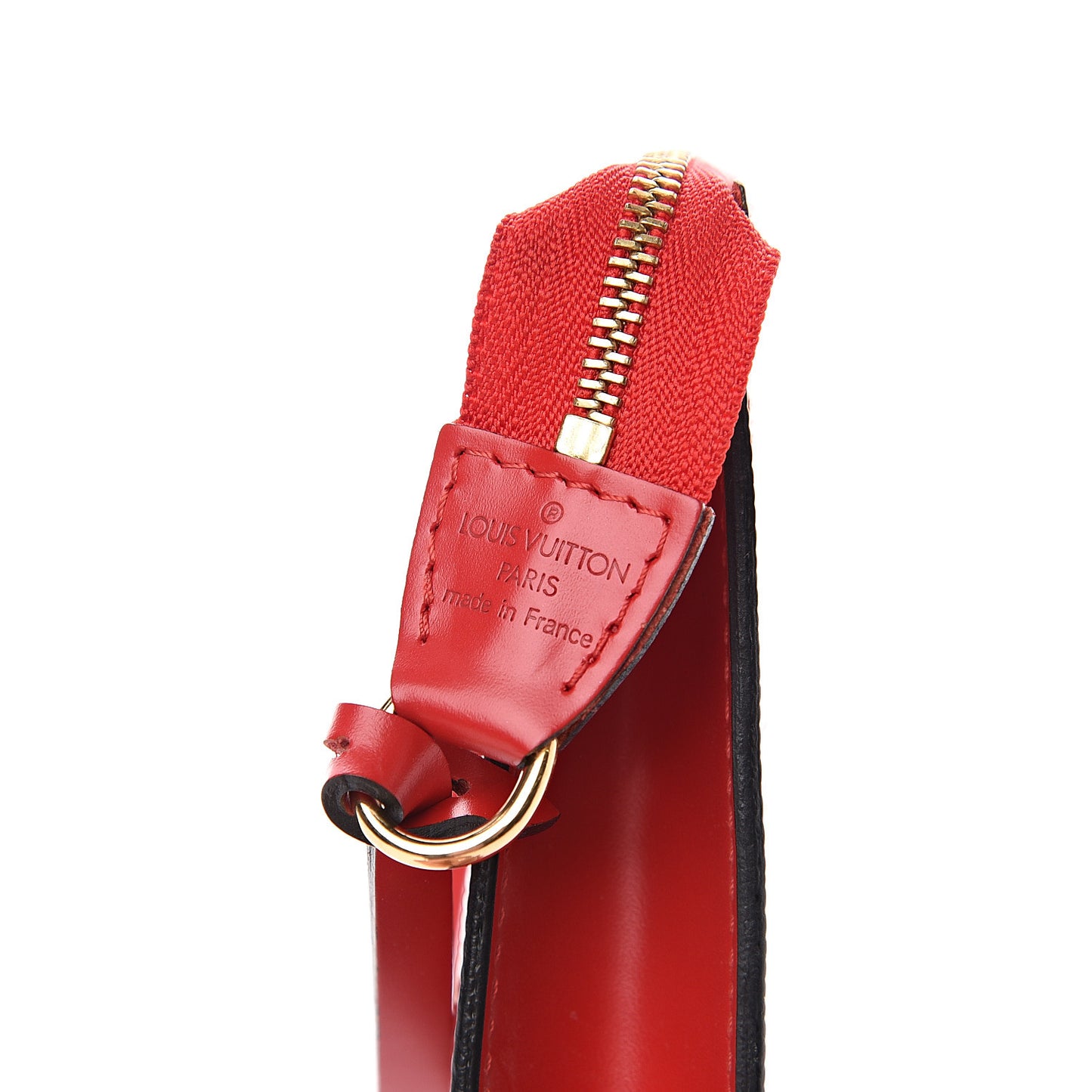 Epi Pochette Accessories 24 Castillan Red