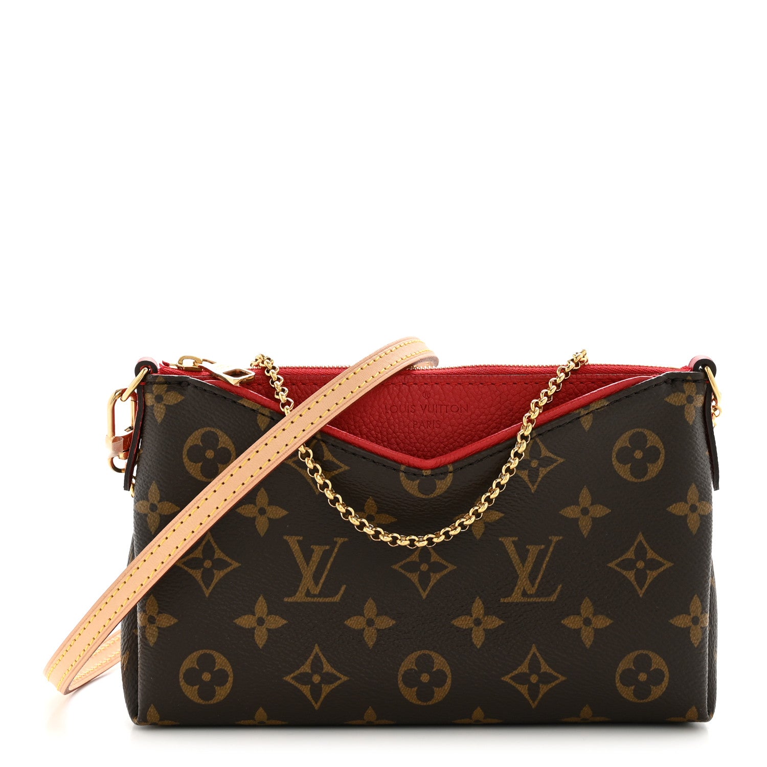 Louis Vuitton Monogram Pallas Clutch Cherry 1 of 14