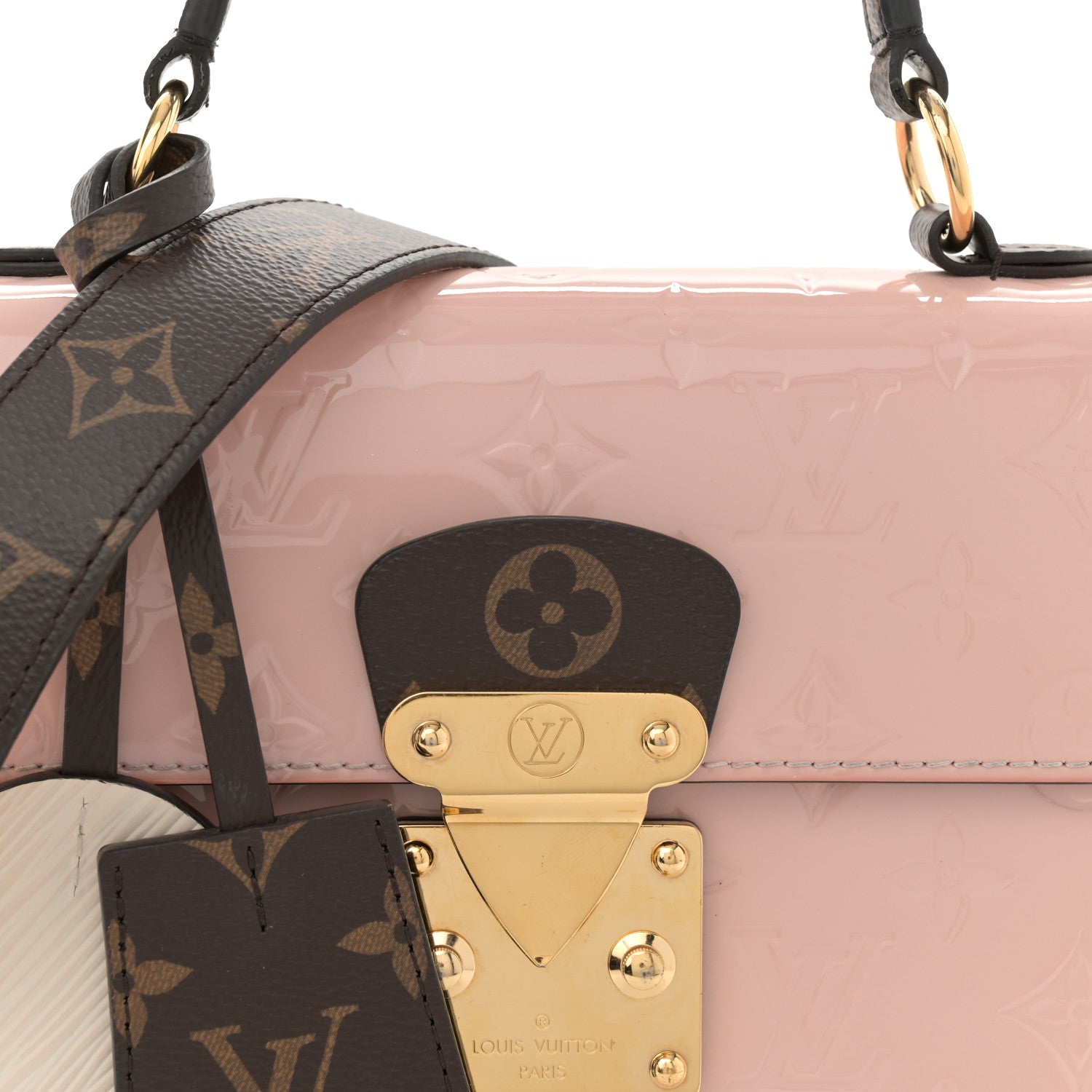 Louis Vuitton Vernis Epi Monogram Spring Street Rose Ballerine 7 of 11