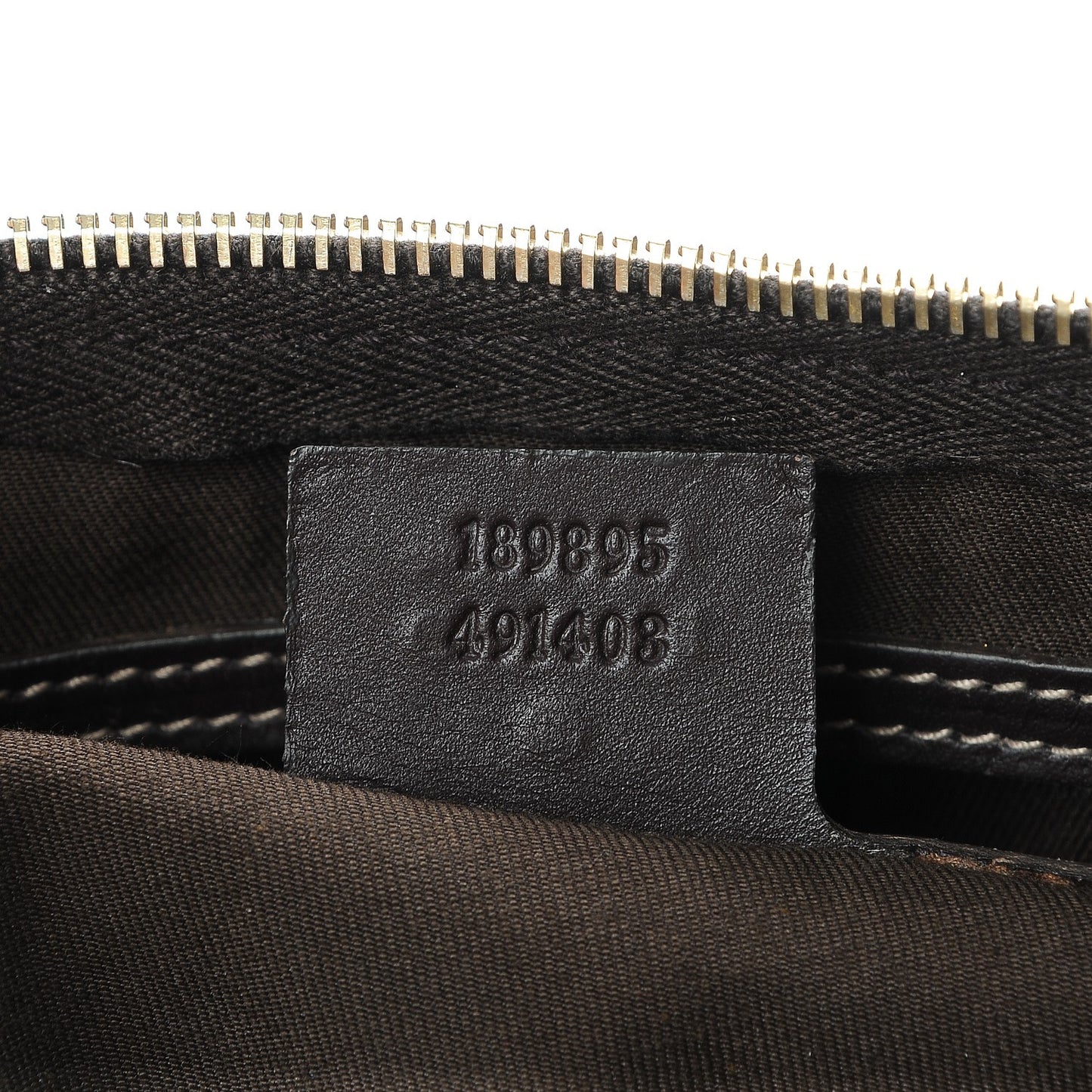 GG Plus Monogram Web Medium Joy Boston Dark Brown
