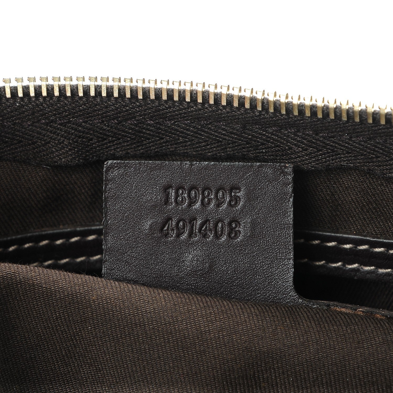 Gucci GG Plus Monogram Web Medium Joy Boston Dark Brown 7 of 7