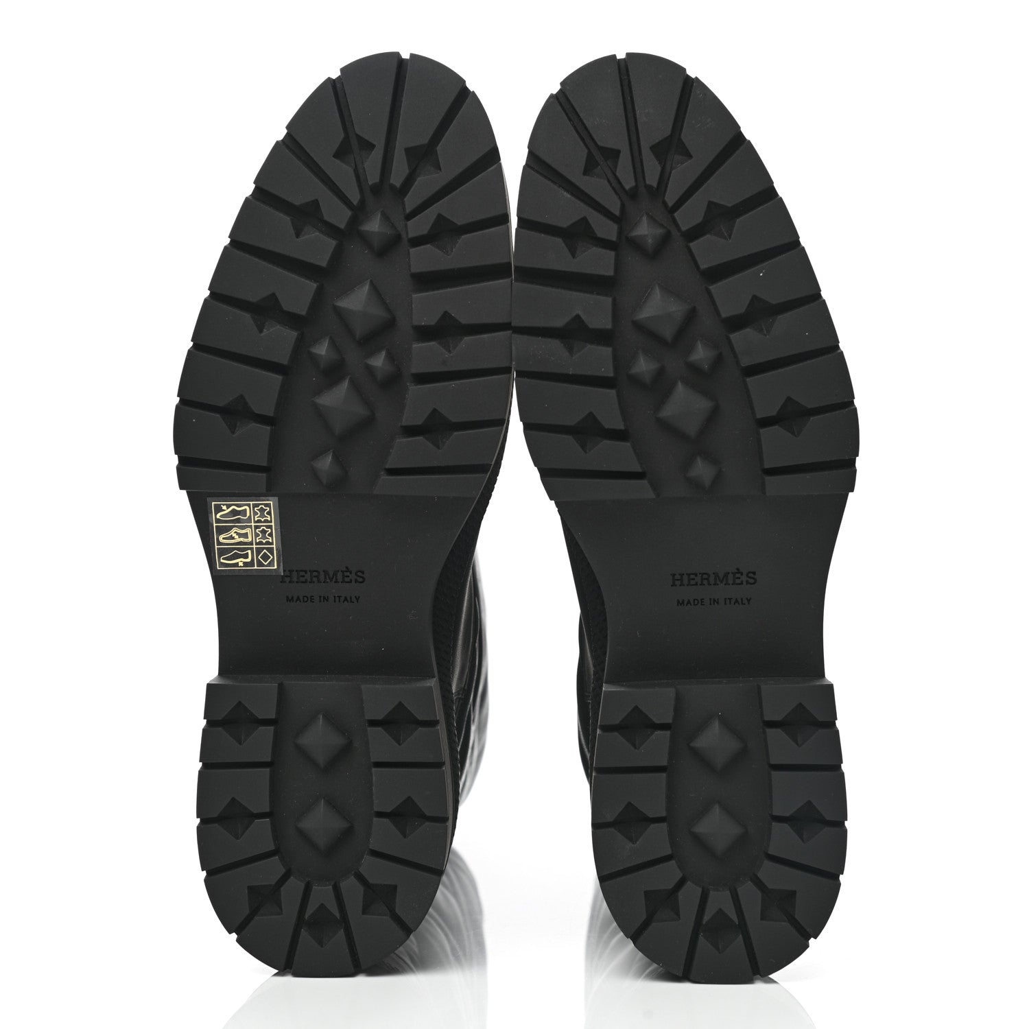 Hermes Suede Goatskin Quilted Fuji Boots 37 Black 5 of 9