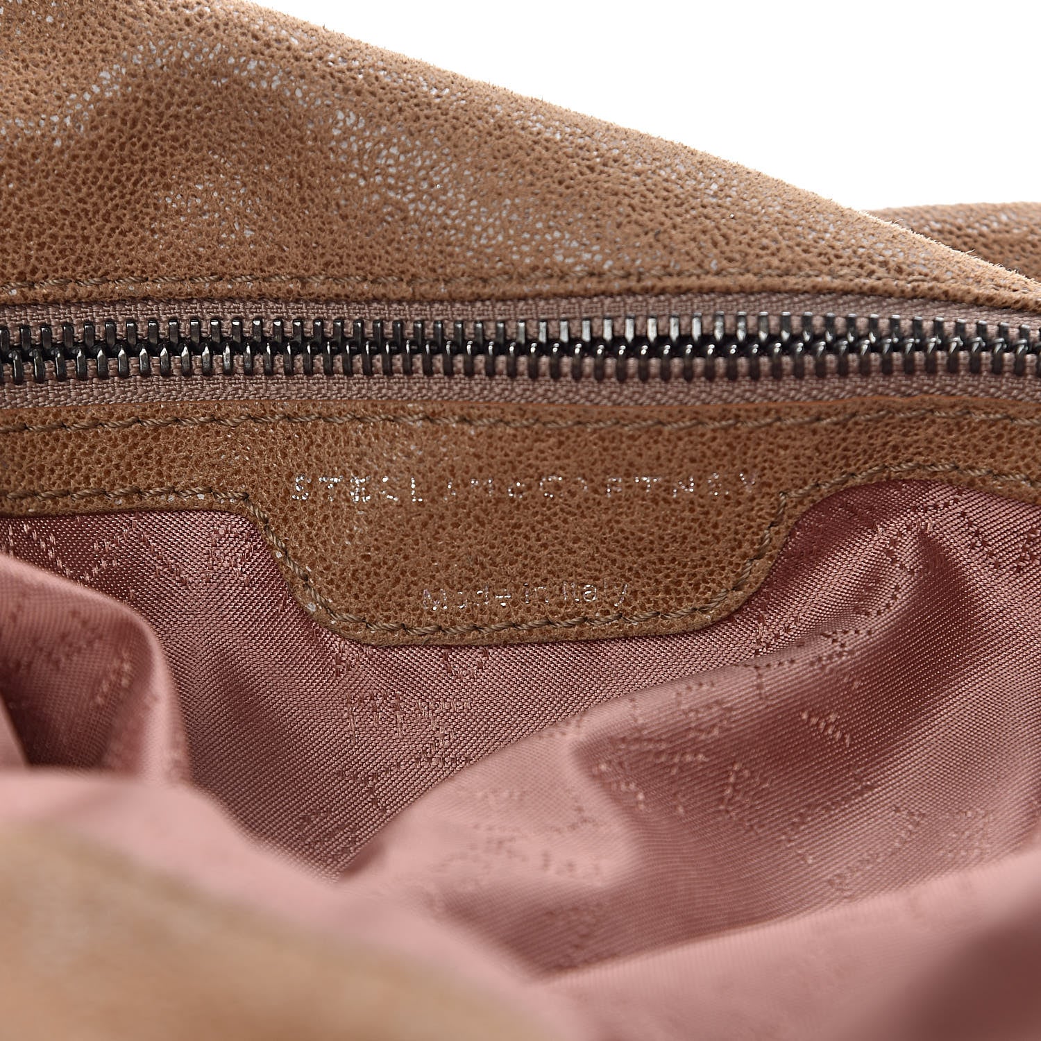 Stella McCartney Shaggy Deer Falabella Fold Over Tote Camel 6 of 15
