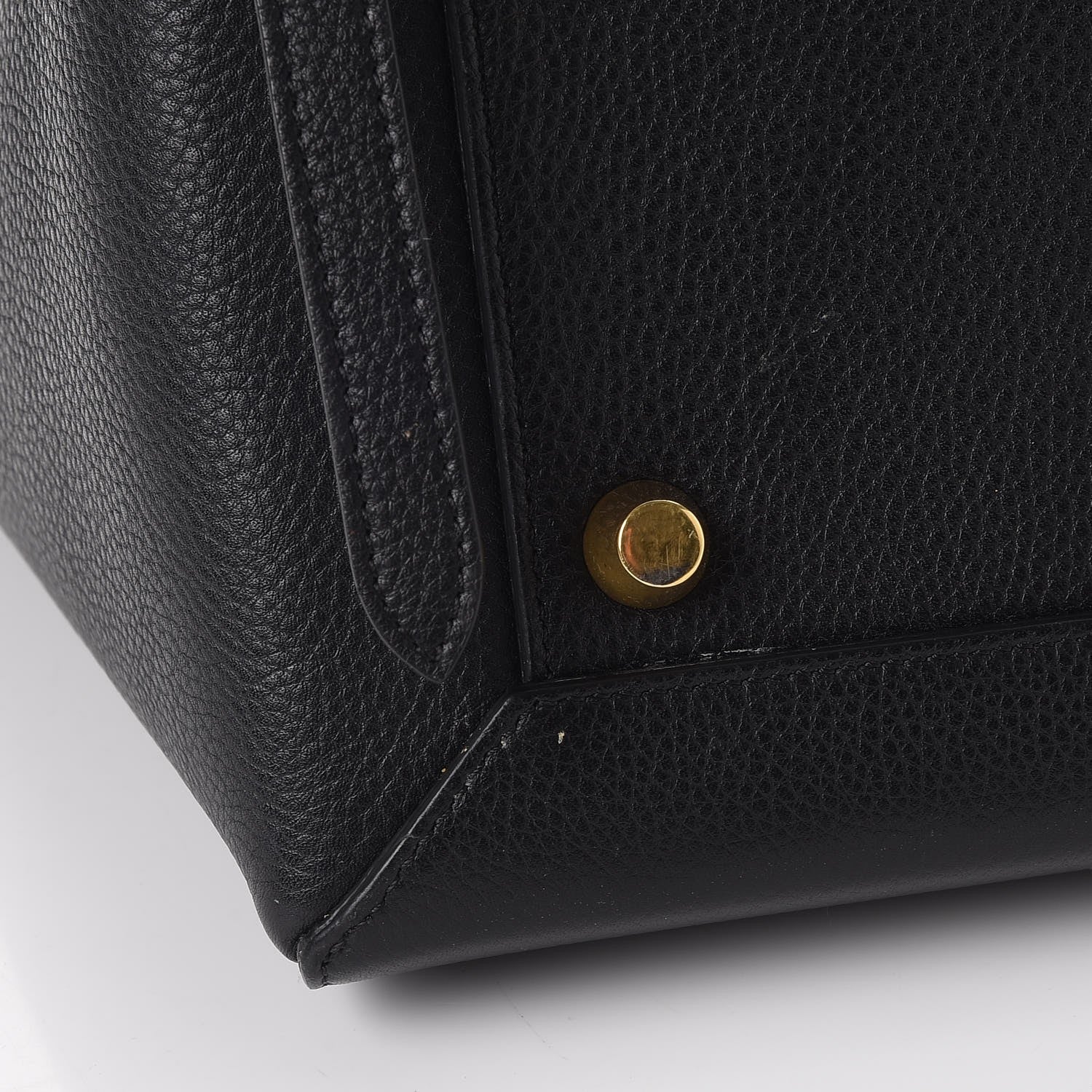 Celine Grained Calfskin Mini Belt Bag Black 9 of 13