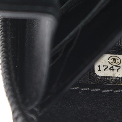 Chanel Patent Large Gusset CC Zip Wallet Black 7 of 9