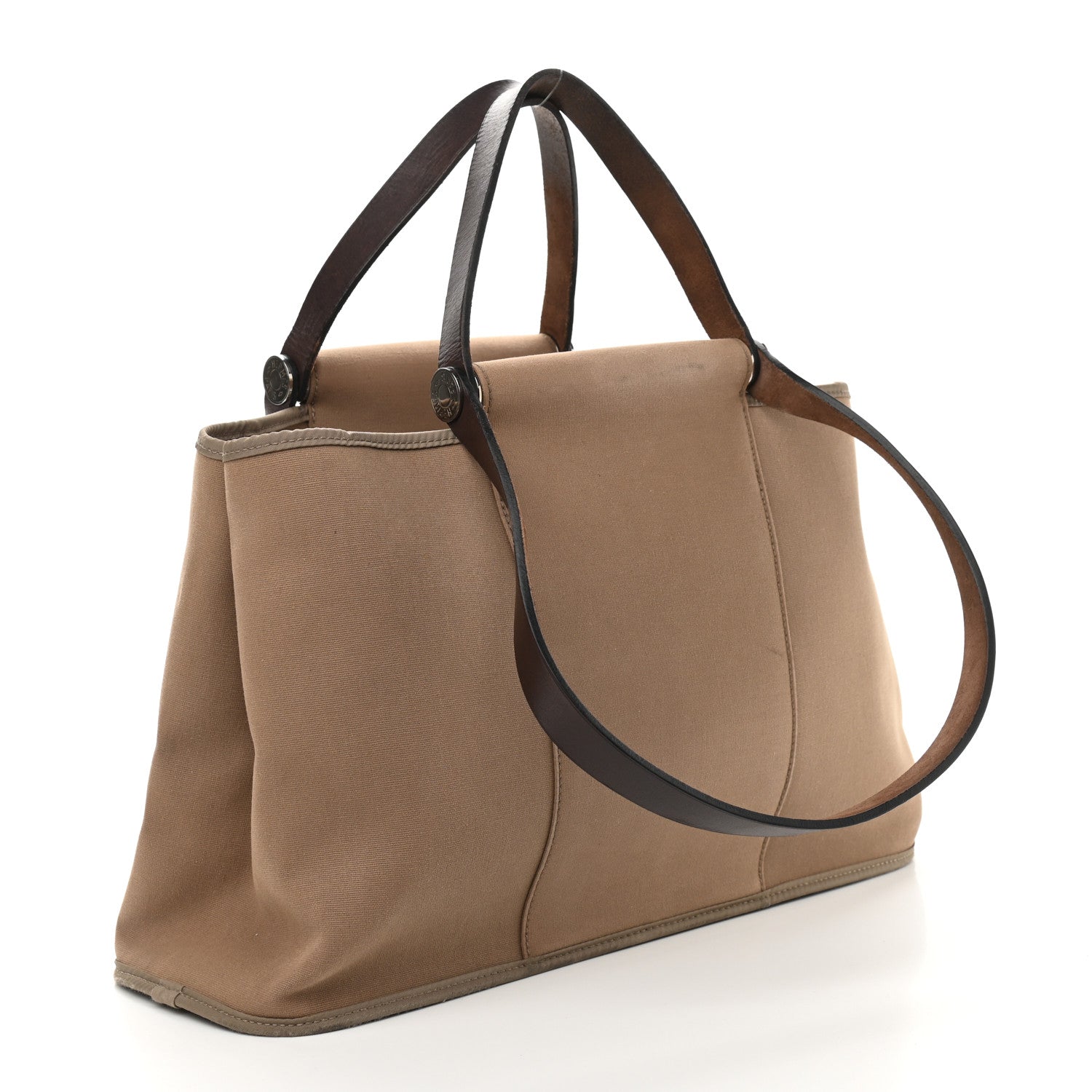 Hermes Toile Cabag 39 Etoupe 4 of 14