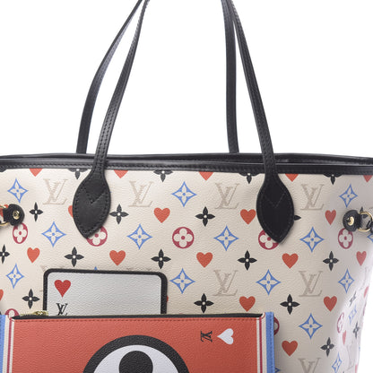Louis Vuitton Game On Neverfull MM White 9 of 11
