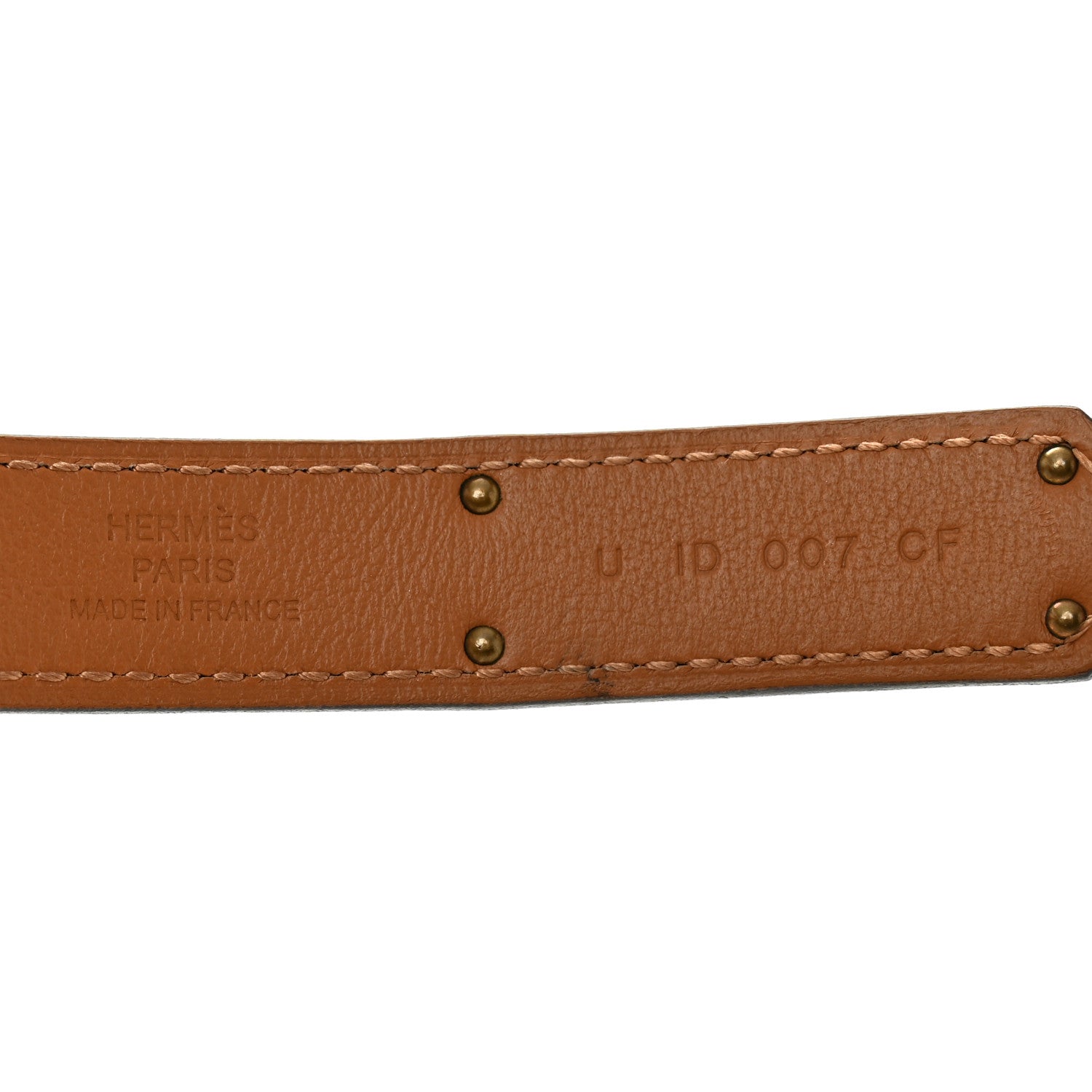 Hermes Epsom Kelly Belt Black 4 of 5