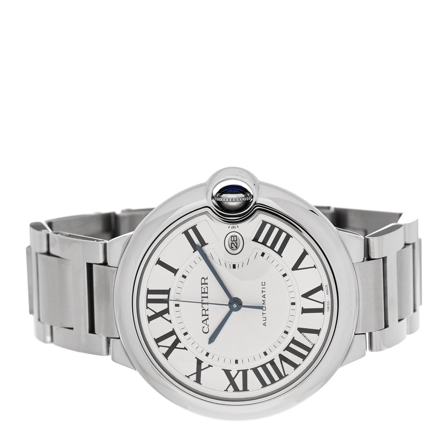 Stainless Steel 42mm Ballon Bleu De Cartier Automatic Watch