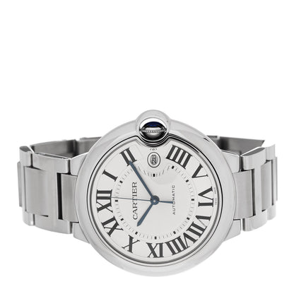 Cartier Stainless Steel 42mm Ballon Bleu De Cartier Automatic Watch 2 of 4