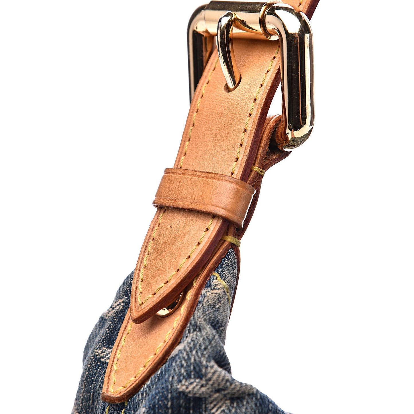 Monogram Denim Baggy PM Blue