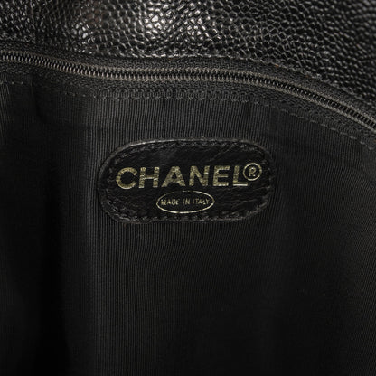 Chanel Caviar Large CC Shoulder Bag Black 6 of 12