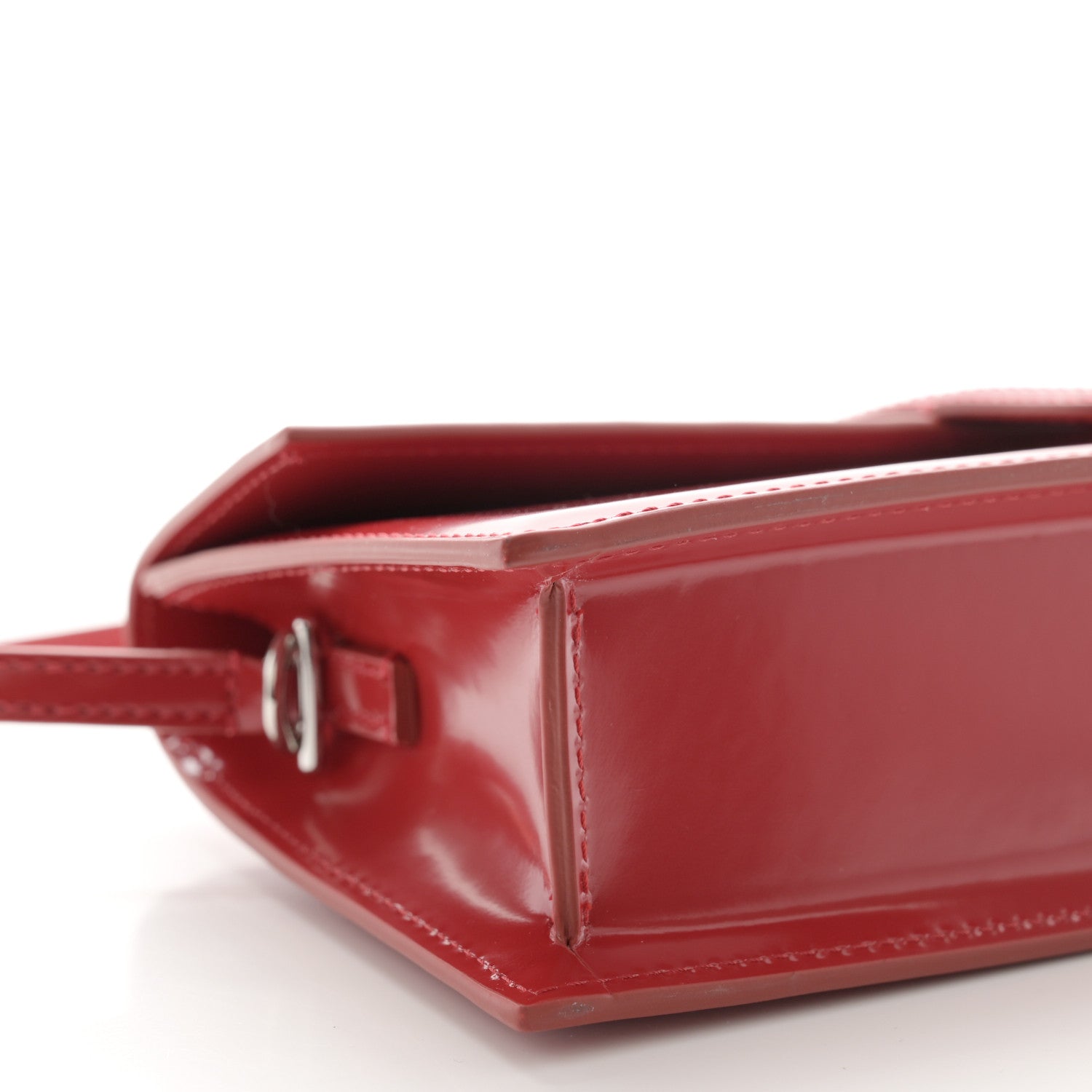 Jacquemus Smooth Calfskin Le Bambino Long Red 8 of 12