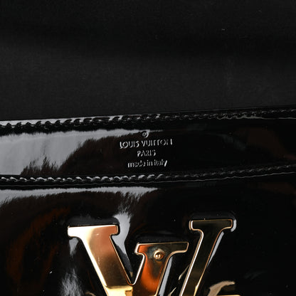 Louis Vuitton Patent Louise Clutch Black 6 of 6