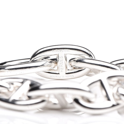 Hermes Sterling Silver GM Chaine D'Ancre Bracelet 14 5 of 6