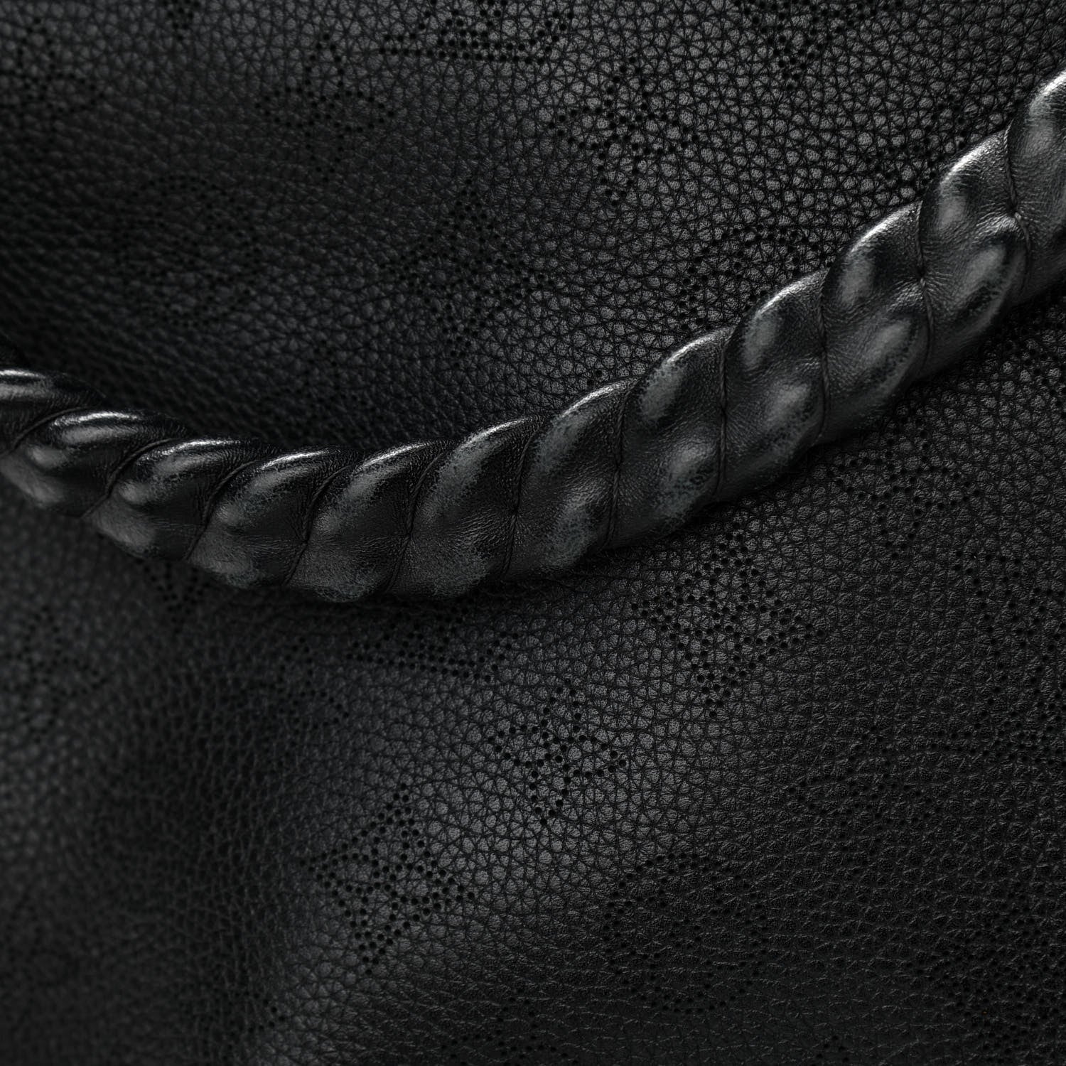 Louis Vuitton Mahina Babylone Chain BB Black 12 of 13