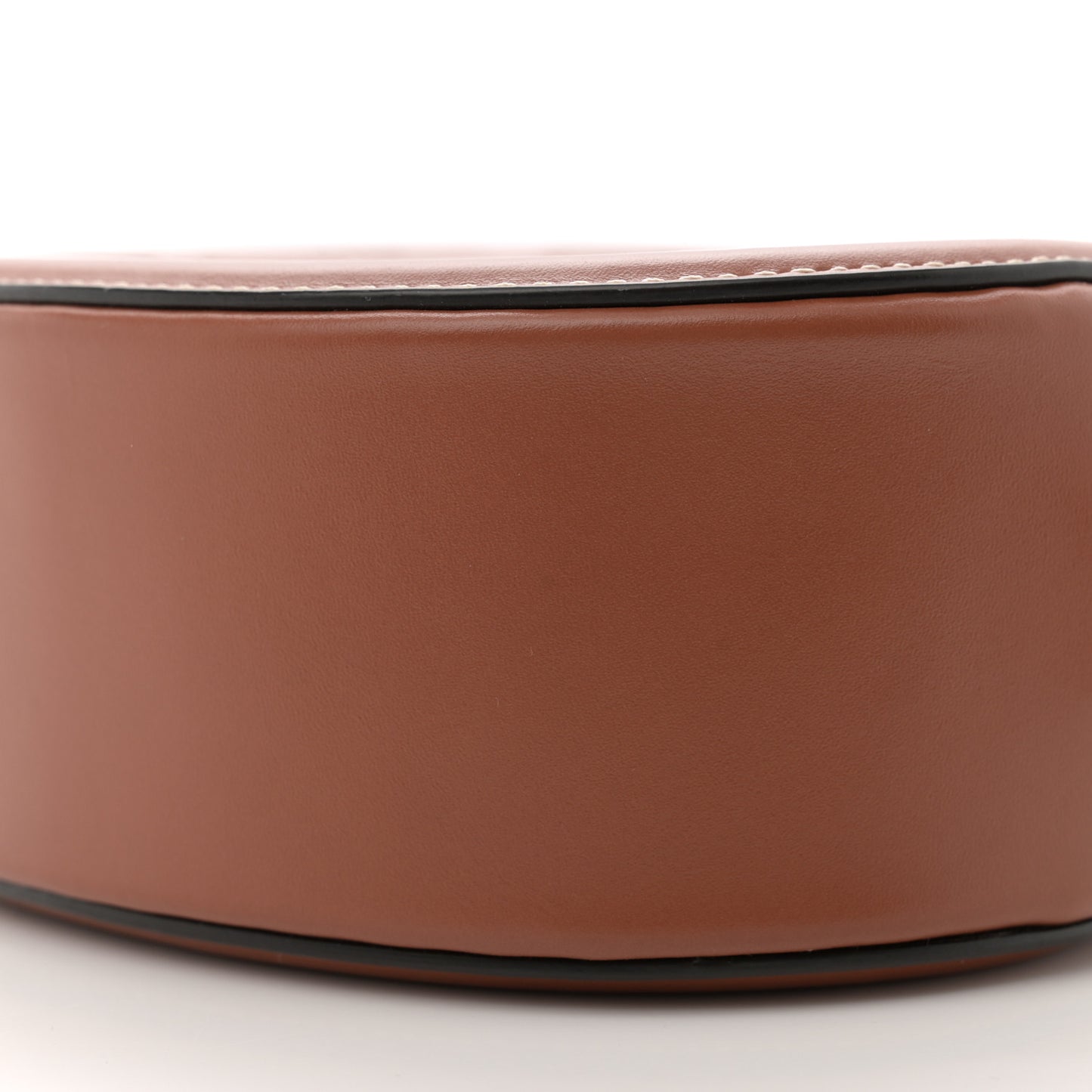 Smooth Calfskin Cuir Triomphe Oval Bag Tan