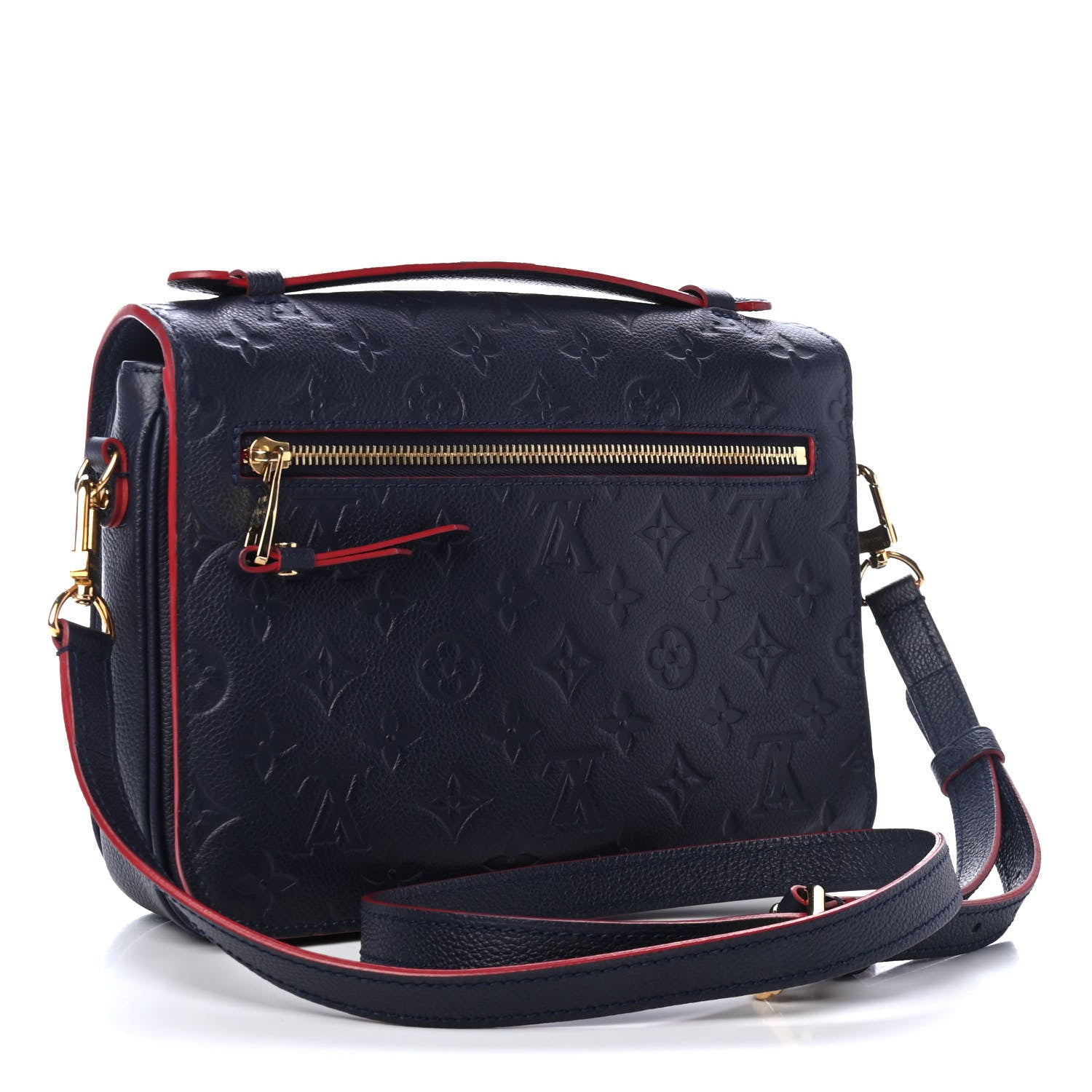 Louis Vuitton Empreinte Pochette Metis Marine Rouge 2 of 4
