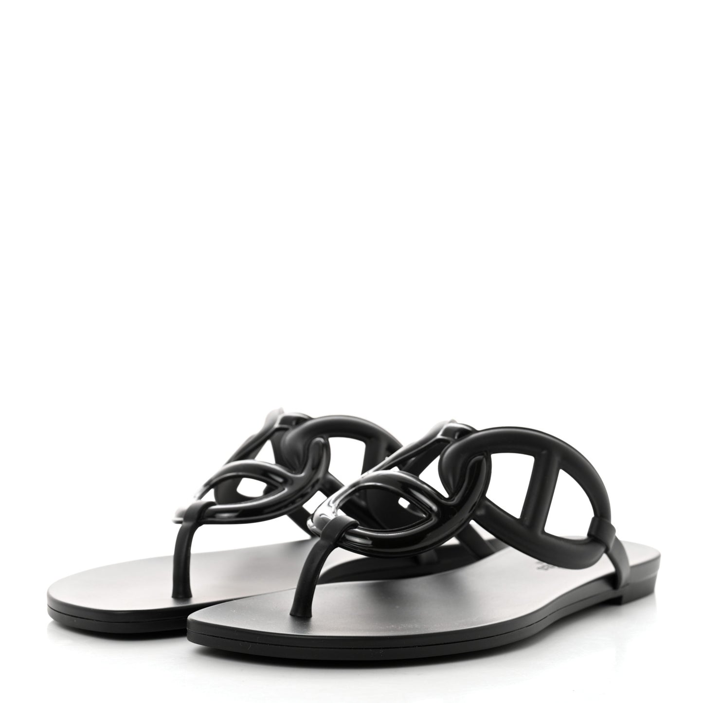 Rubber Womens Egerie Sandals 38 Black
