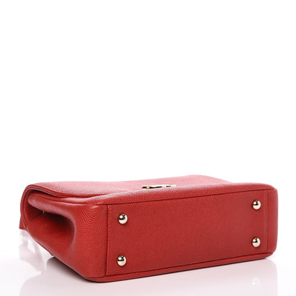 Chanel Caviar Quilted Small Flap Red 4 of 10