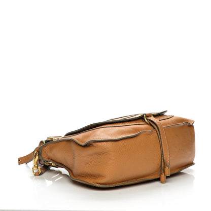 Chloe Calfskin Medium Marcie Satchel Brown Sugar 4 of 7
