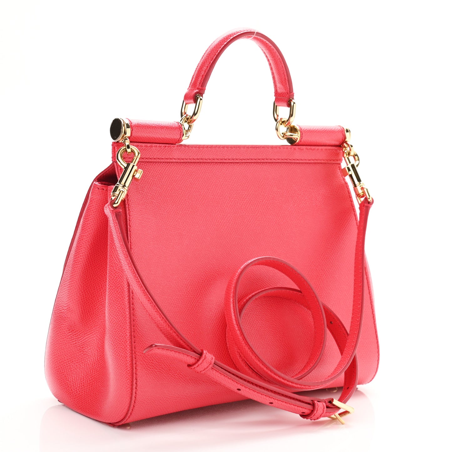 Dauphine Small Miss Sicily Satchel Red