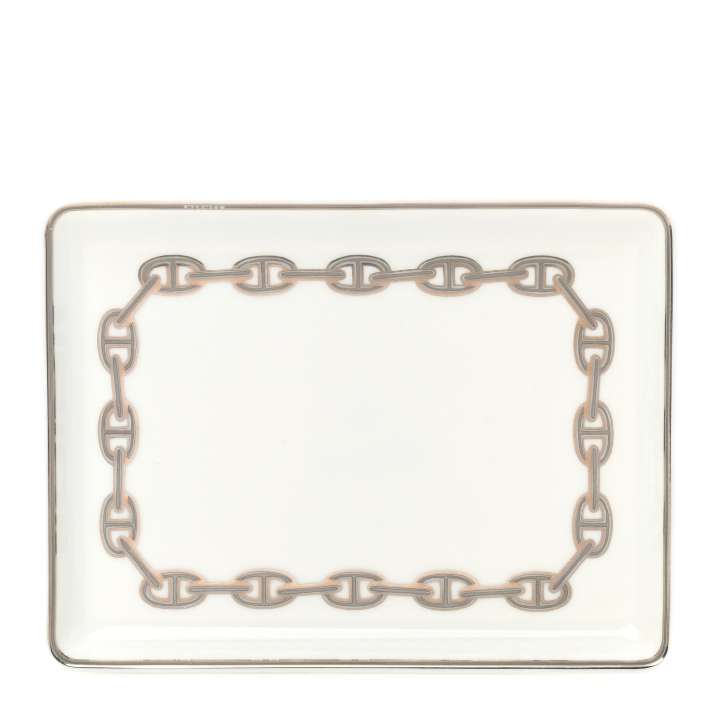 Porcelain Chaine d' Ancre Sushi Plate