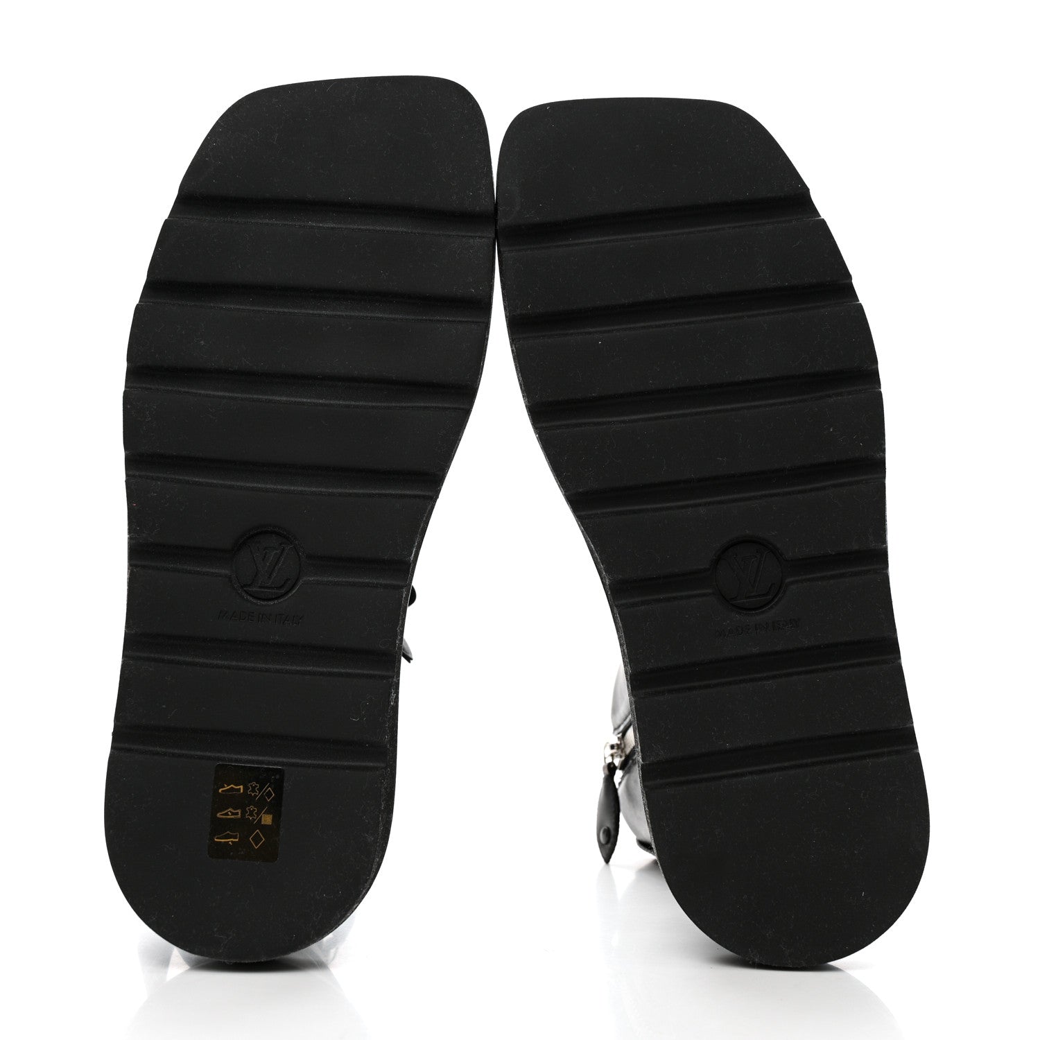 Louis Vuitton X FORNASETTI Lambskin Calfskin Square Pillow Flat Ankle Boots 38 Black 6 of 9