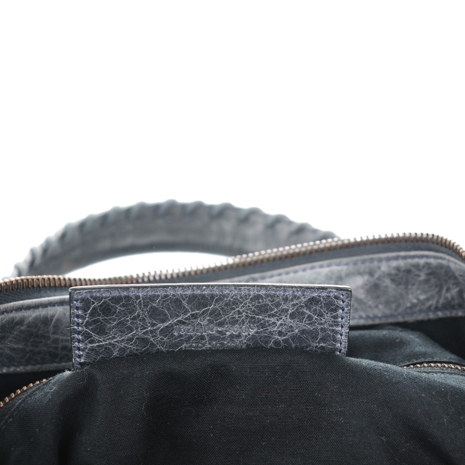 Balenciaga Agneau Rubber Covered Classic Hardware Work Anthracite 8 of 8