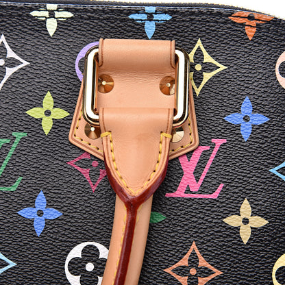Louis Vuitton Monogram Multicolor Alma GM Black 6 of 14