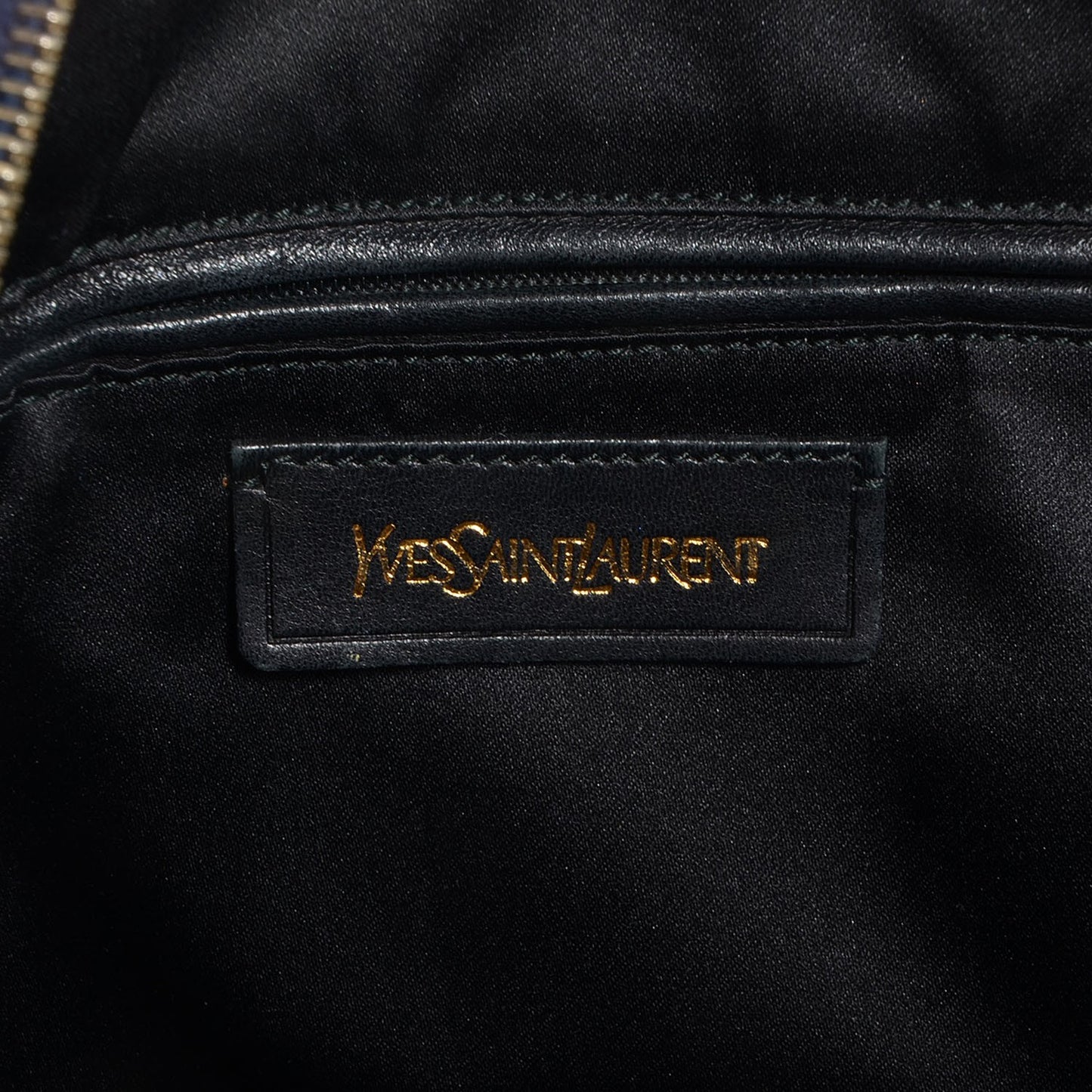 Calfskin Large Muse Navy