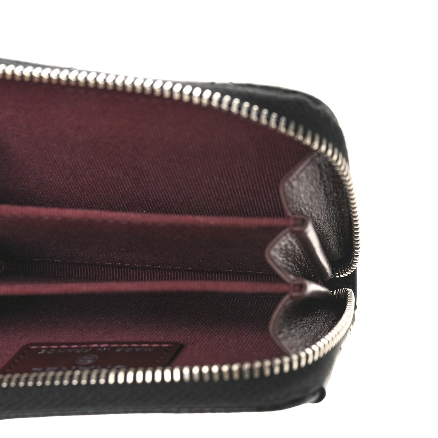 Chanel Caviar Quilted Zip Coin Purse Black 5 of 9