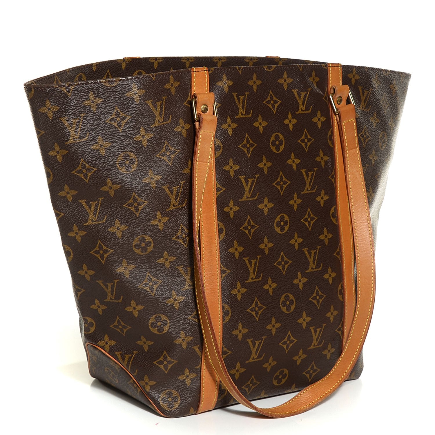 Louis Vuitton Monogram Sac Shopping Tote 3 of 7
