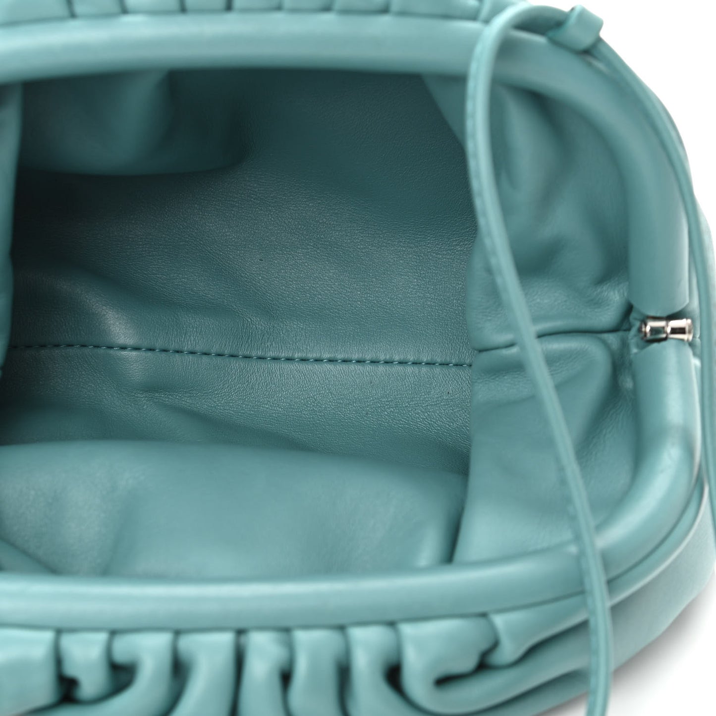 Butter Calfskin The Mini Pouch Linoleum